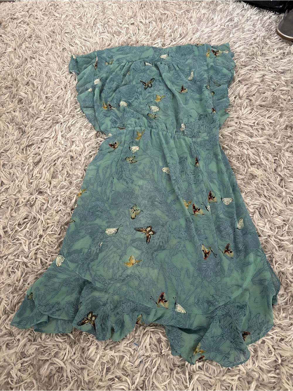 Butterfly Wrap Dress / Tunic from the brand Feather & Bone by Anthropologie Sz M - Picture 2 of 5